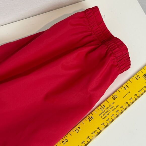 Vintage Nike Y2K Red Nylon Track Pants M - Picture 8 of 9